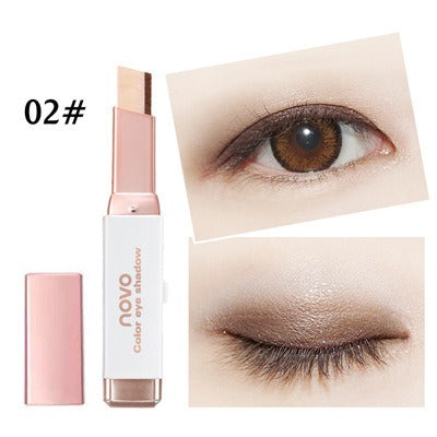 Double Color Shimmer Eyeshadow Stick Makeup Pen