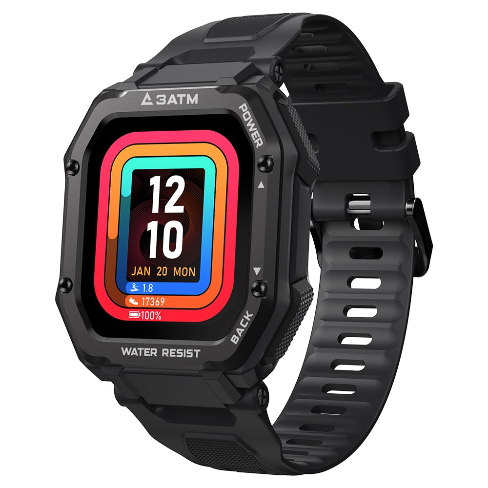 Rugged Outdoor Waterproof Fitness Smart Watch