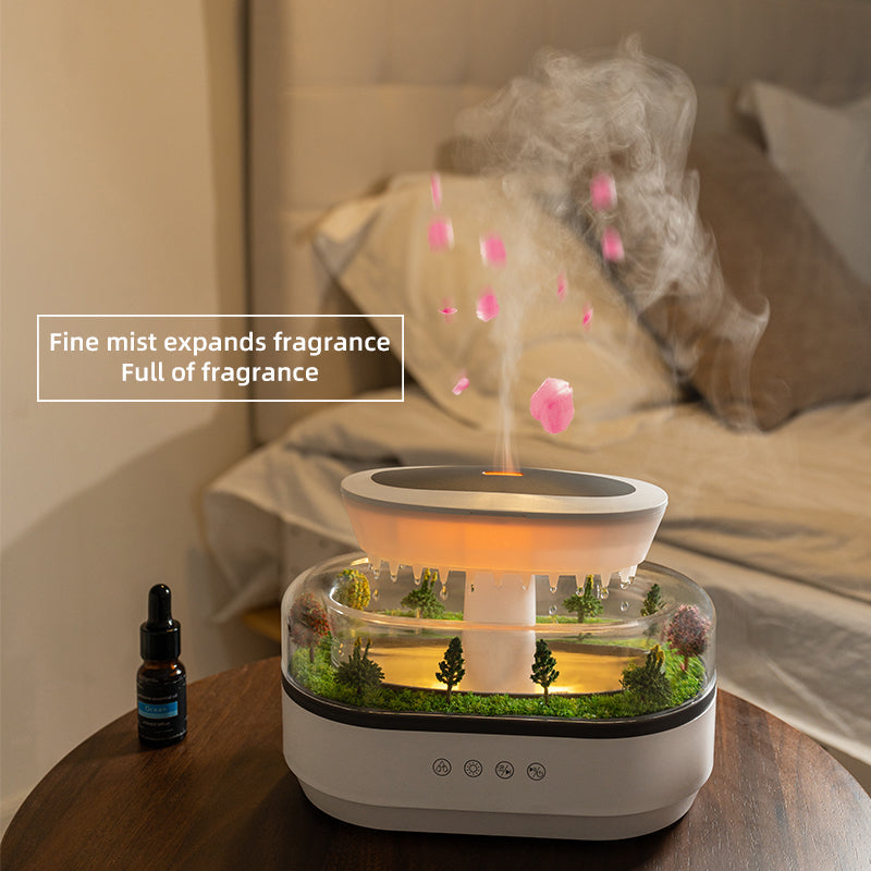 Smart Cool Mist Raindrop Aroma Air Humidifier Diffuser