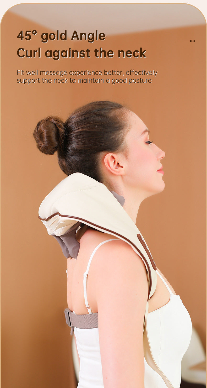 USB-C Heated Shiatsu Neck and Shoulder Massager