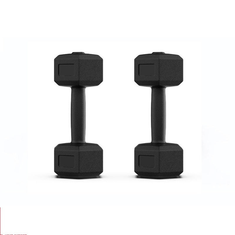 Rubberized Dumbbells for Arm Muscle and Fitness Training