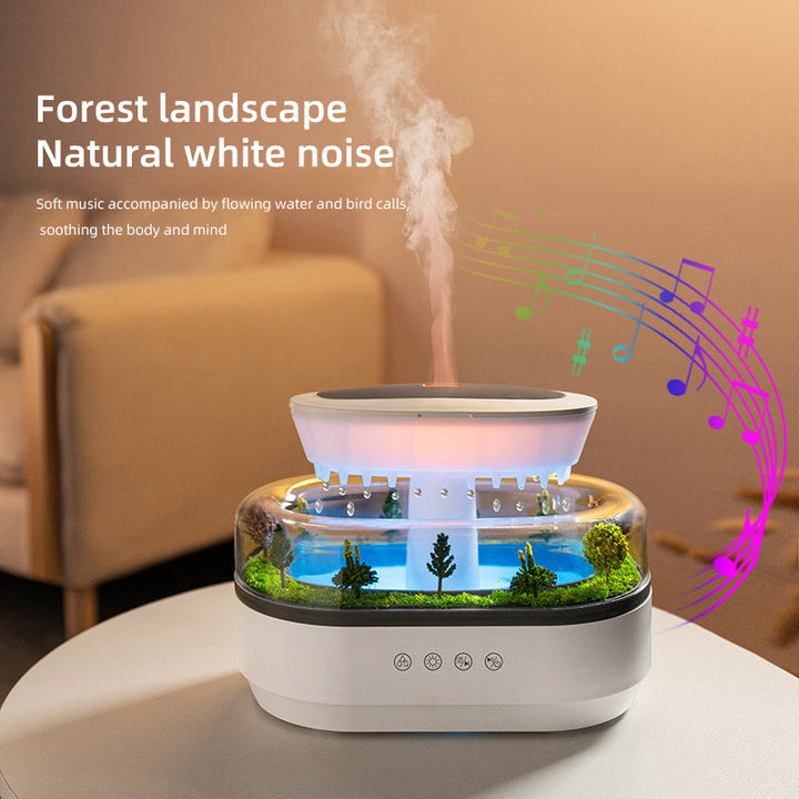 Smart Cool Mist Raindrop Aroma Air Humidifier Diffuser