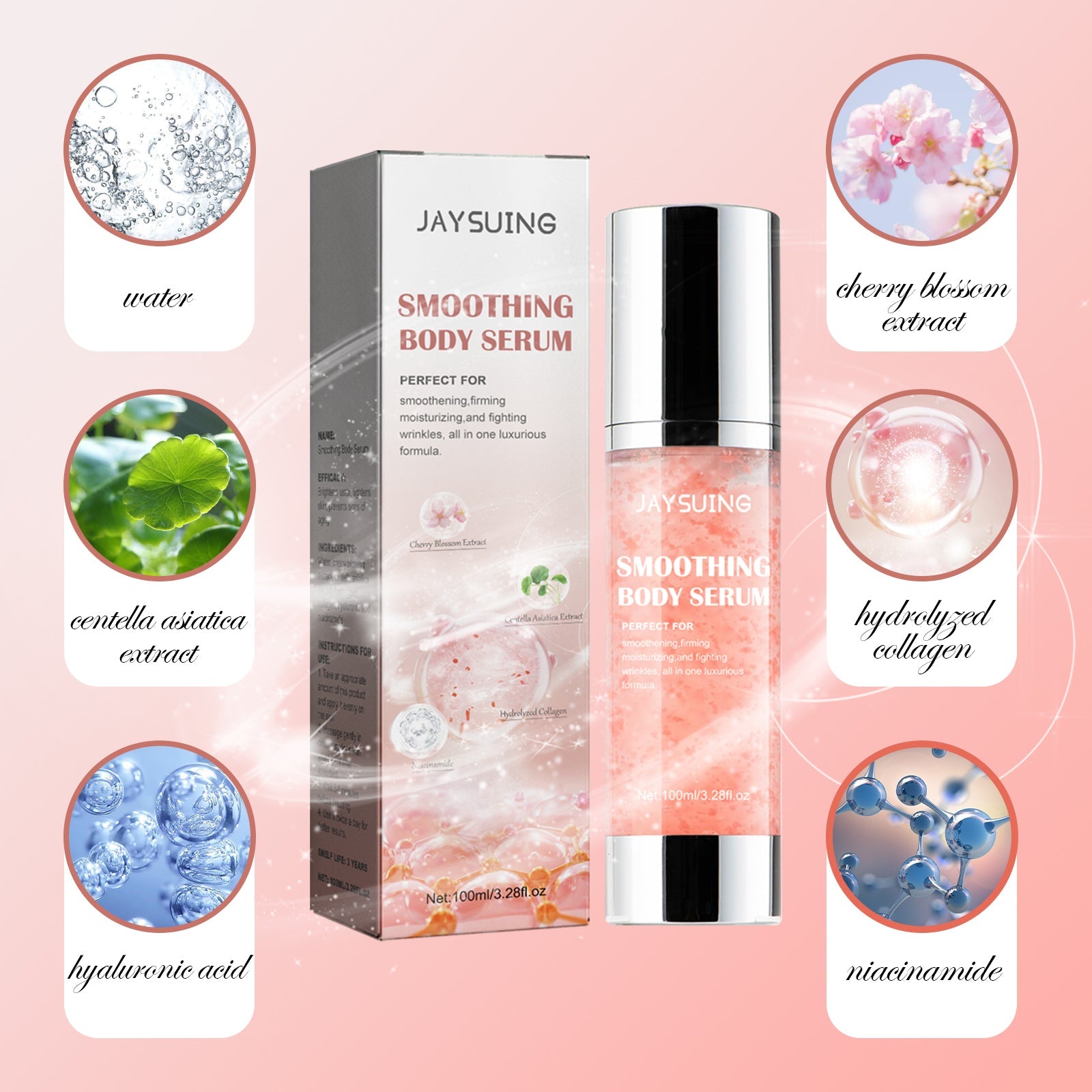 Smoothing Body Serum for Hydrated and Repaired Skin