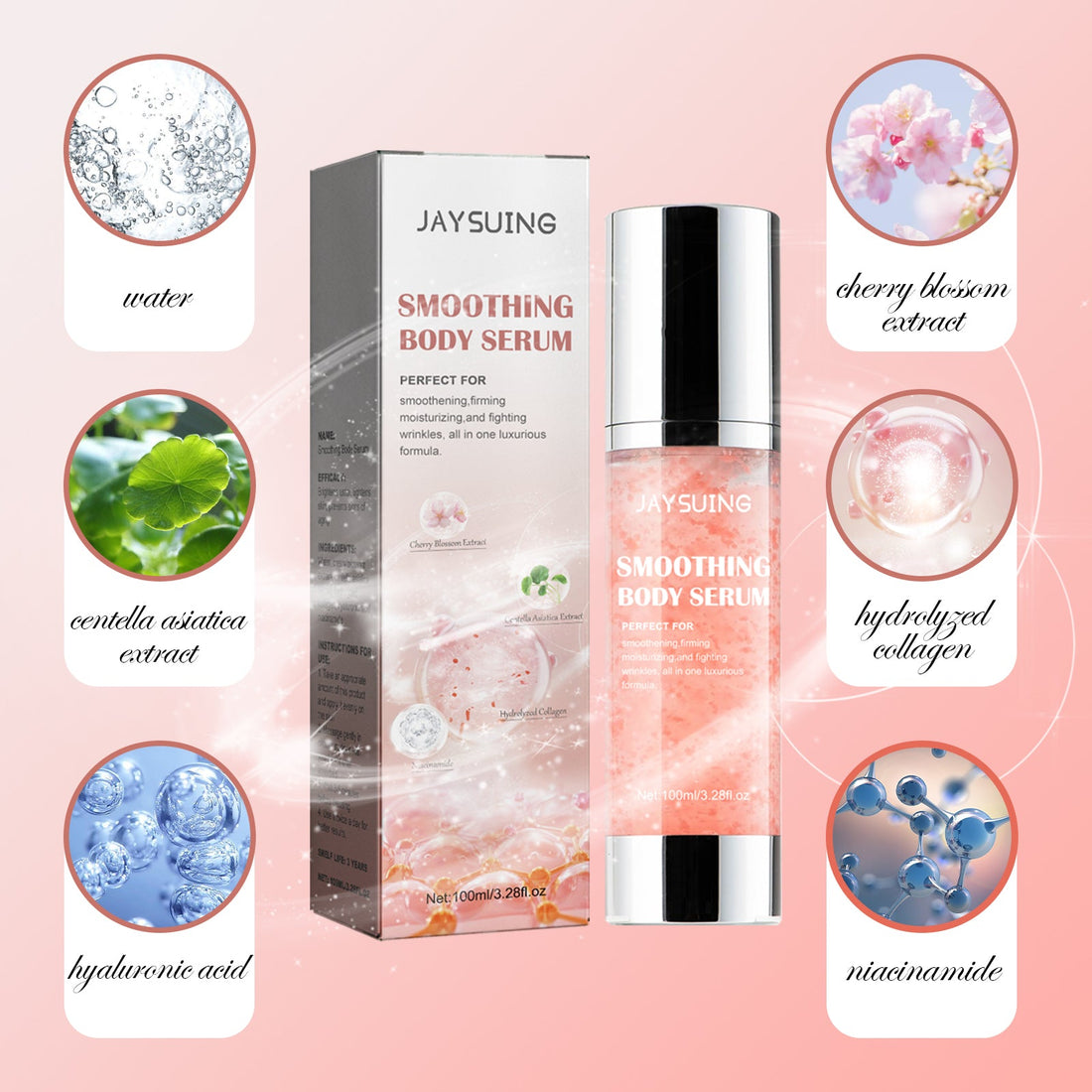 Smoothing Body Serum for Hydrated and Repaired Skin