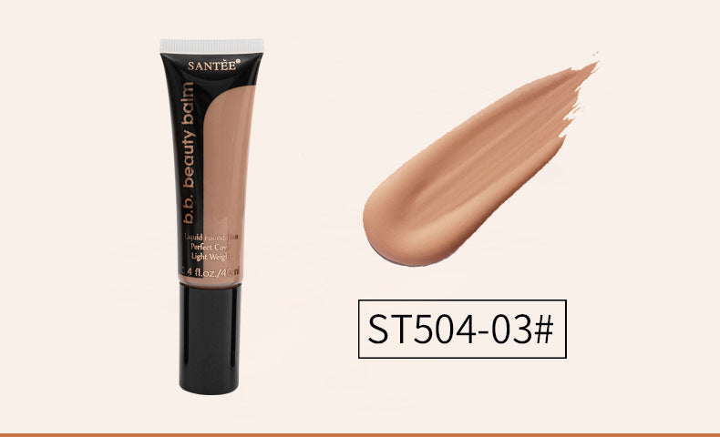 Long-Lasting Moisturizing Powder Concealer Foundation Makeup