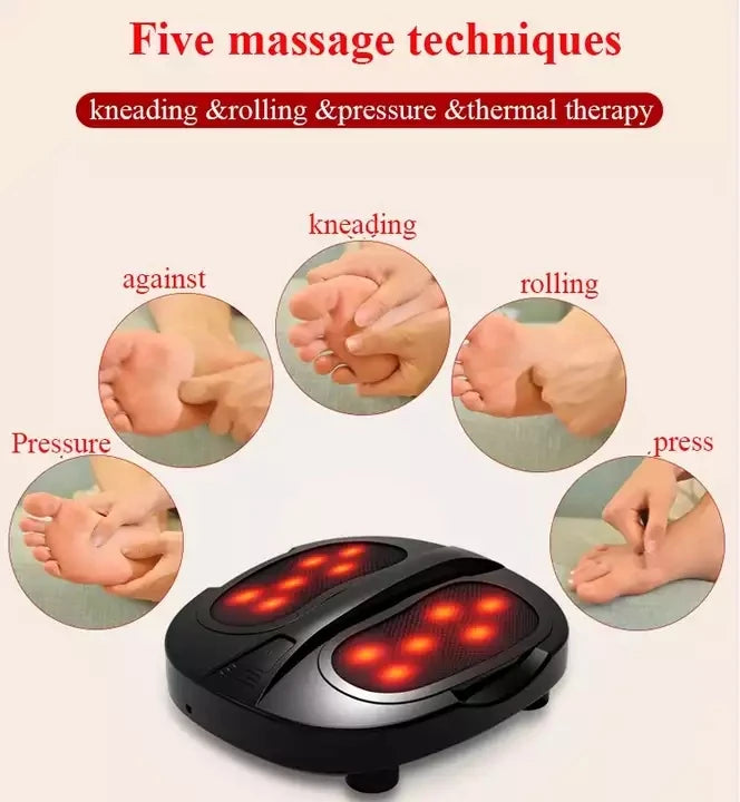Electric Deep Heat Foot Massager Pain Relief Machine