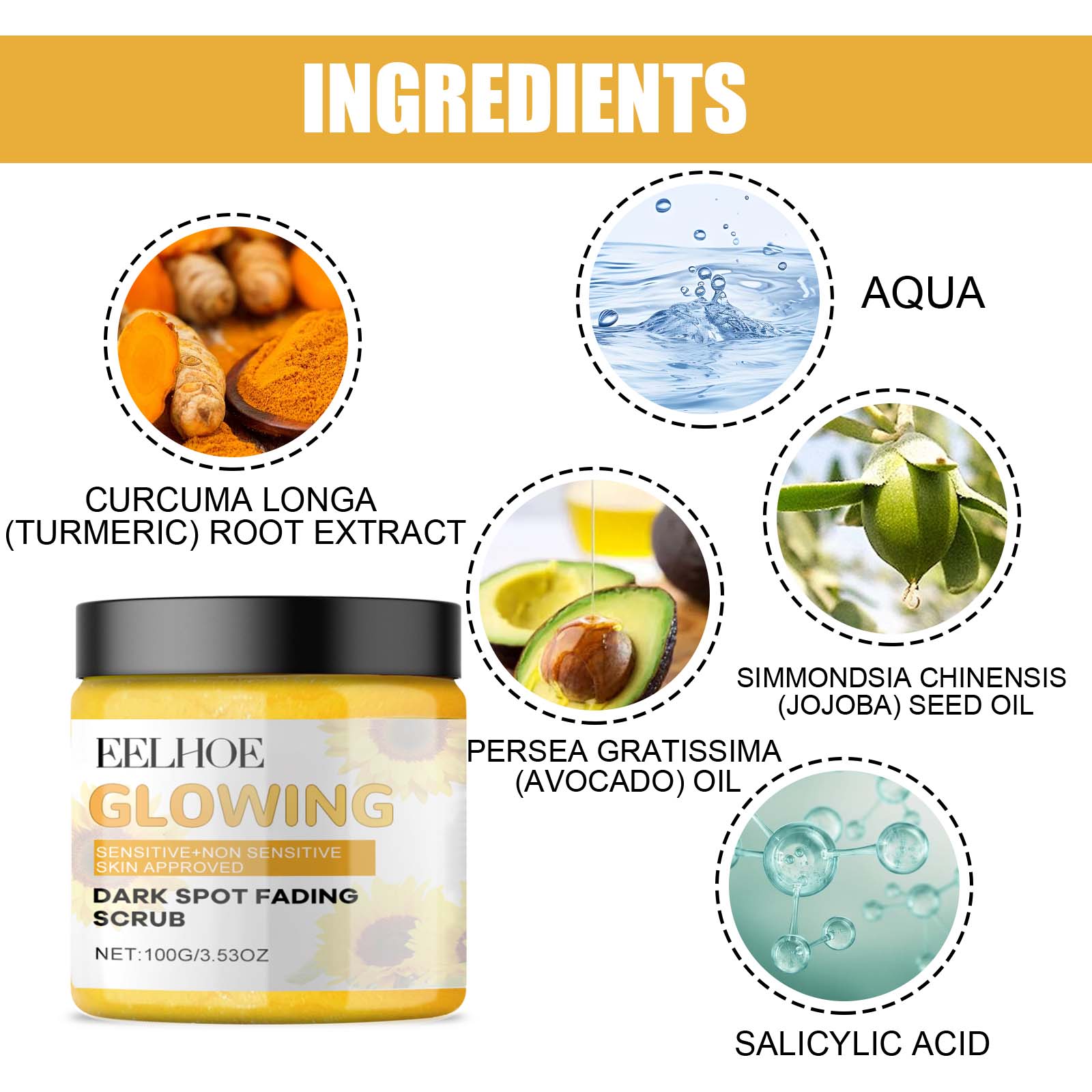 Turmeric Hydrating Skin Care Cleansing and Moisturizing Set