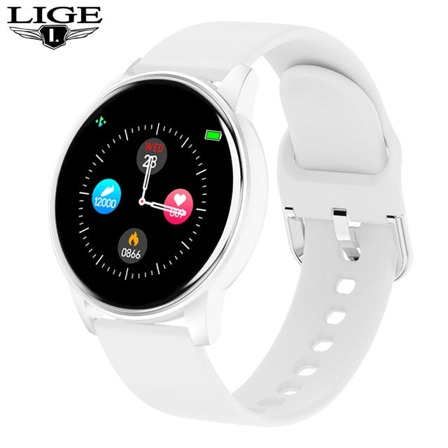 Women’s Weather Forecast Fitness Smart Watch for Android & iOS