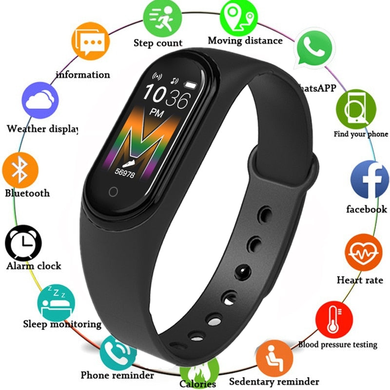 M5 Smart Band Fitness Health Tracker Wristband