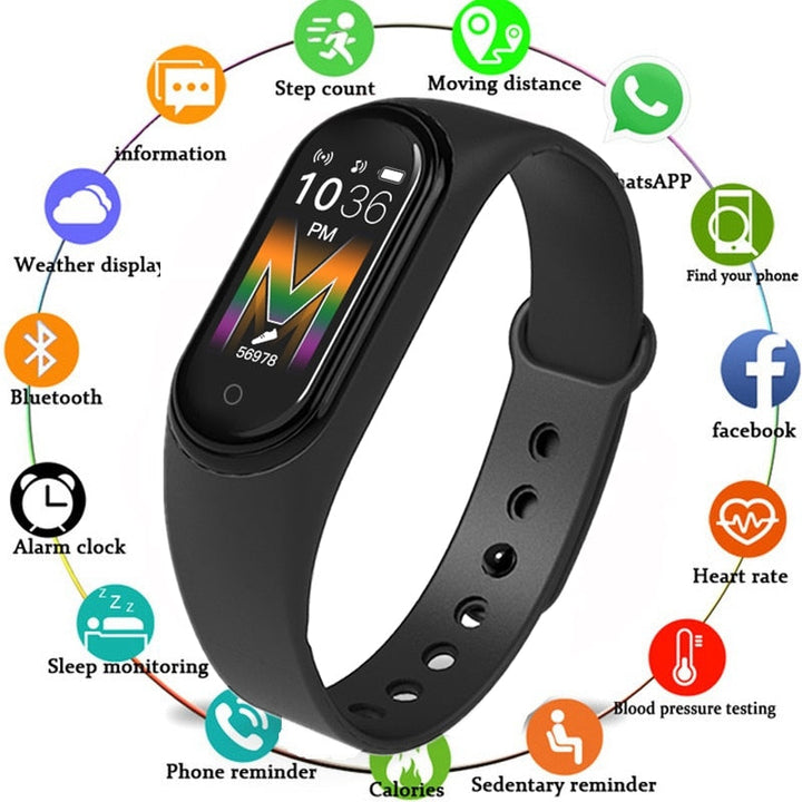 M5 Smart Band Fitness Health Tracker Wristband