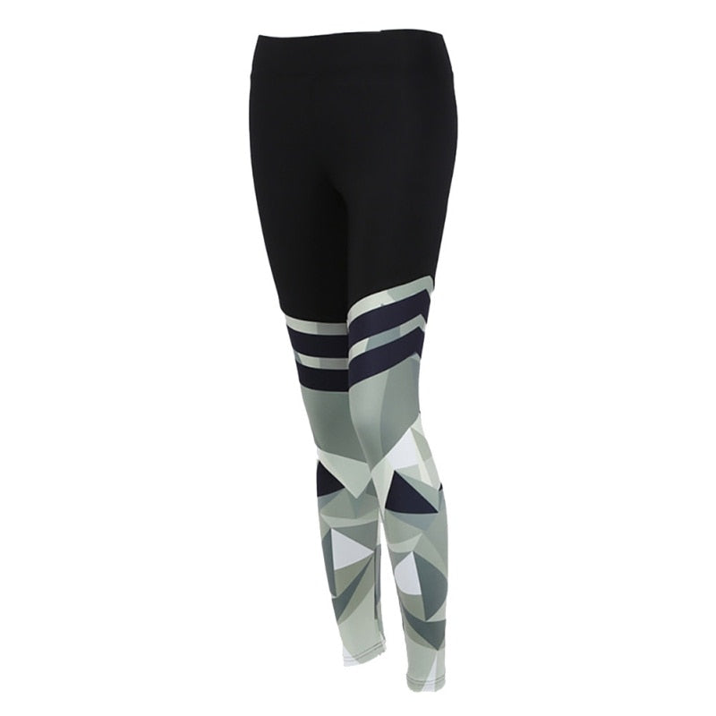 Women’s Harajuku Camouflage Push Up Fitness Leggings