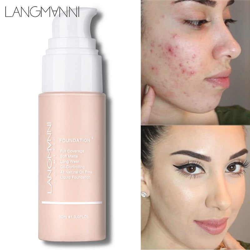 Matte Oil Control Concealer Foundation Makeup Cream