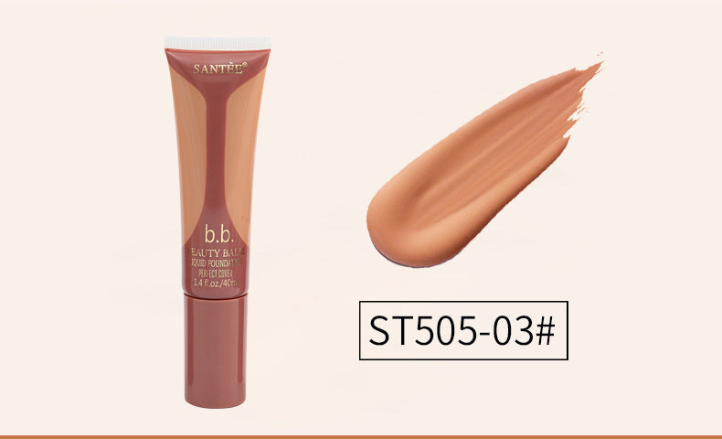 Long-Lasting Moisturizing Powder Concealer Foundation Makeup