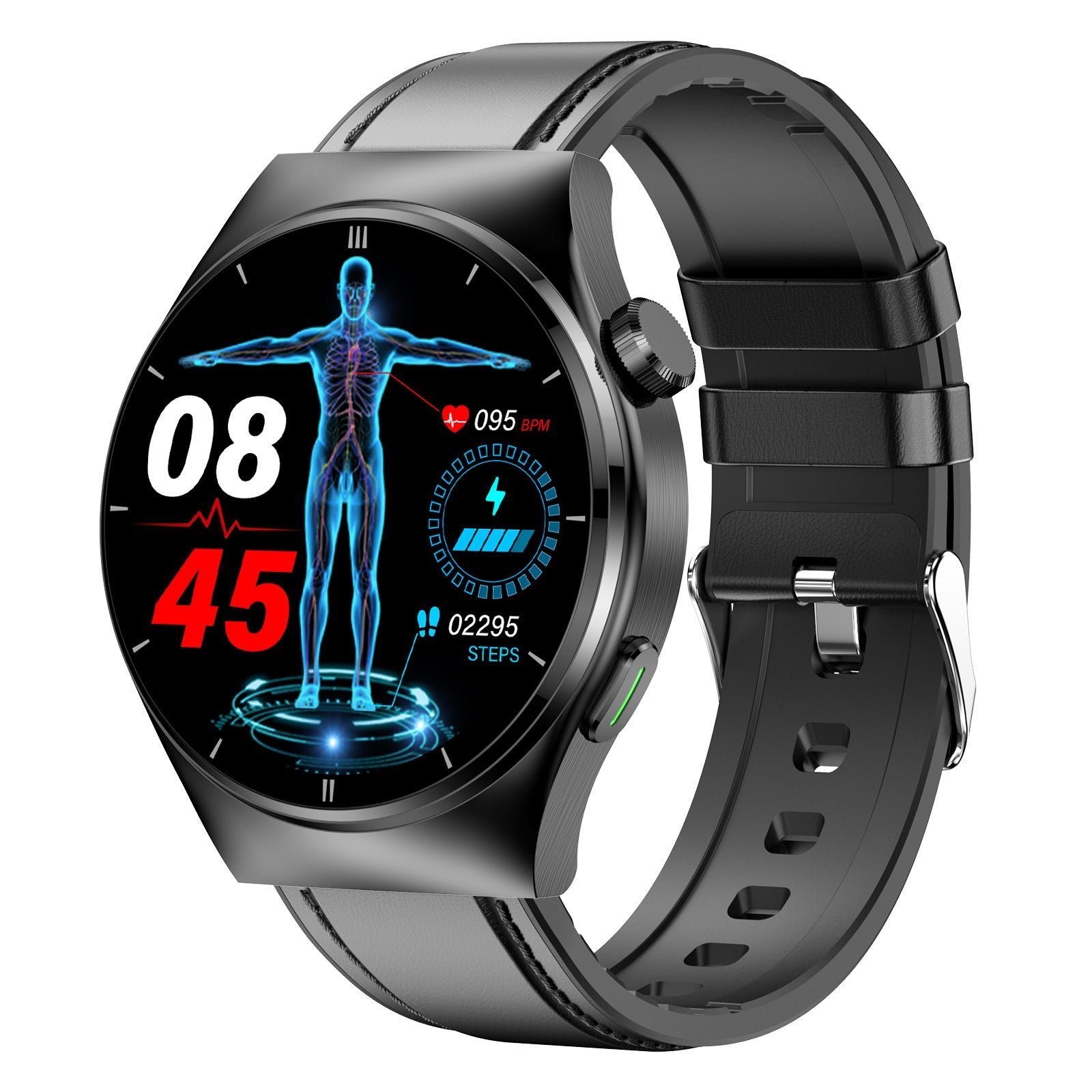Laser Therapy Health Monitoring Bluetooth Smart Watch