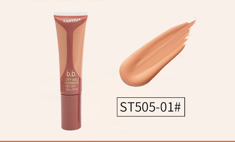 Long-Lasting Moisturizing Powder Concealer Foundation Makeup
