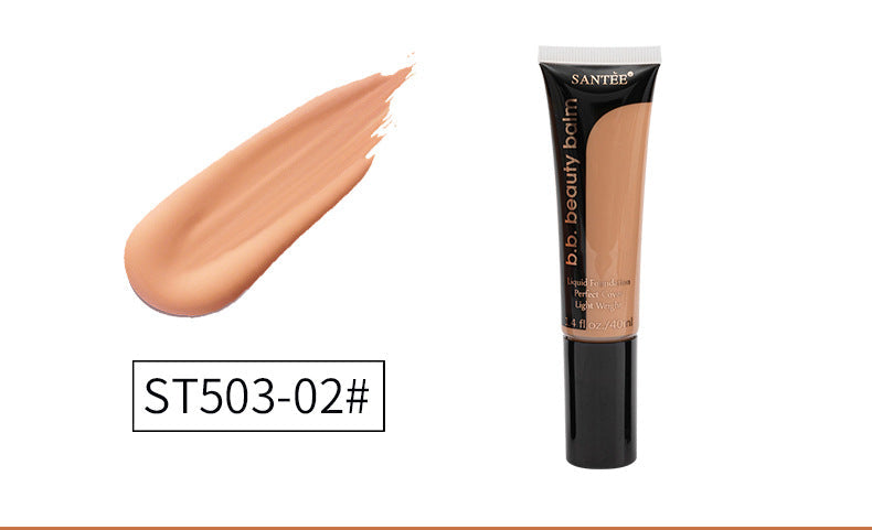 Long-Lasting Moisturizing Powder Concealer Foundation Makeup