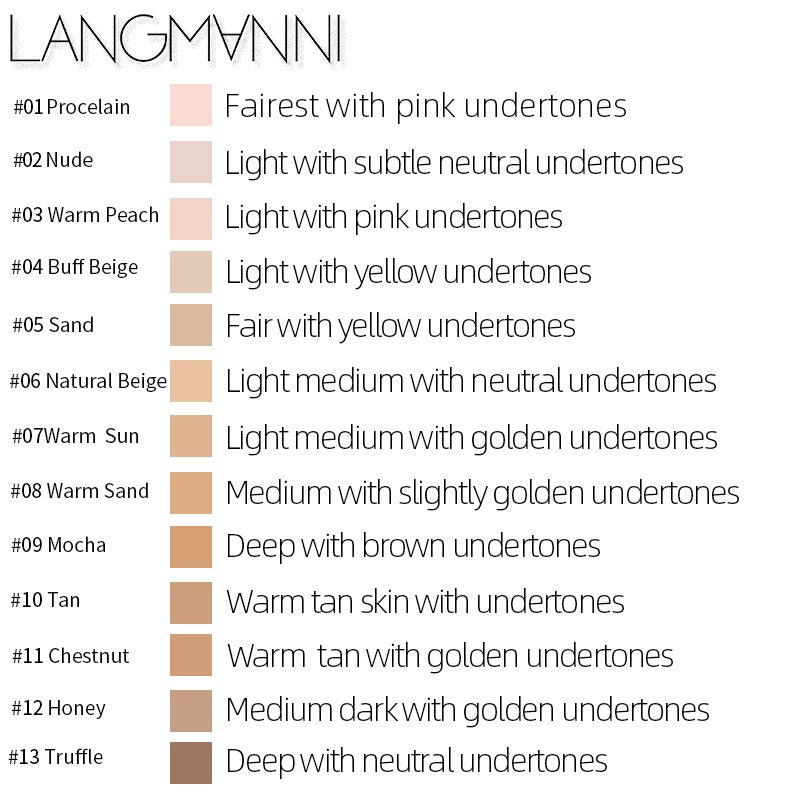 Matte Oil Control Concealer Foundation Makeup Cream