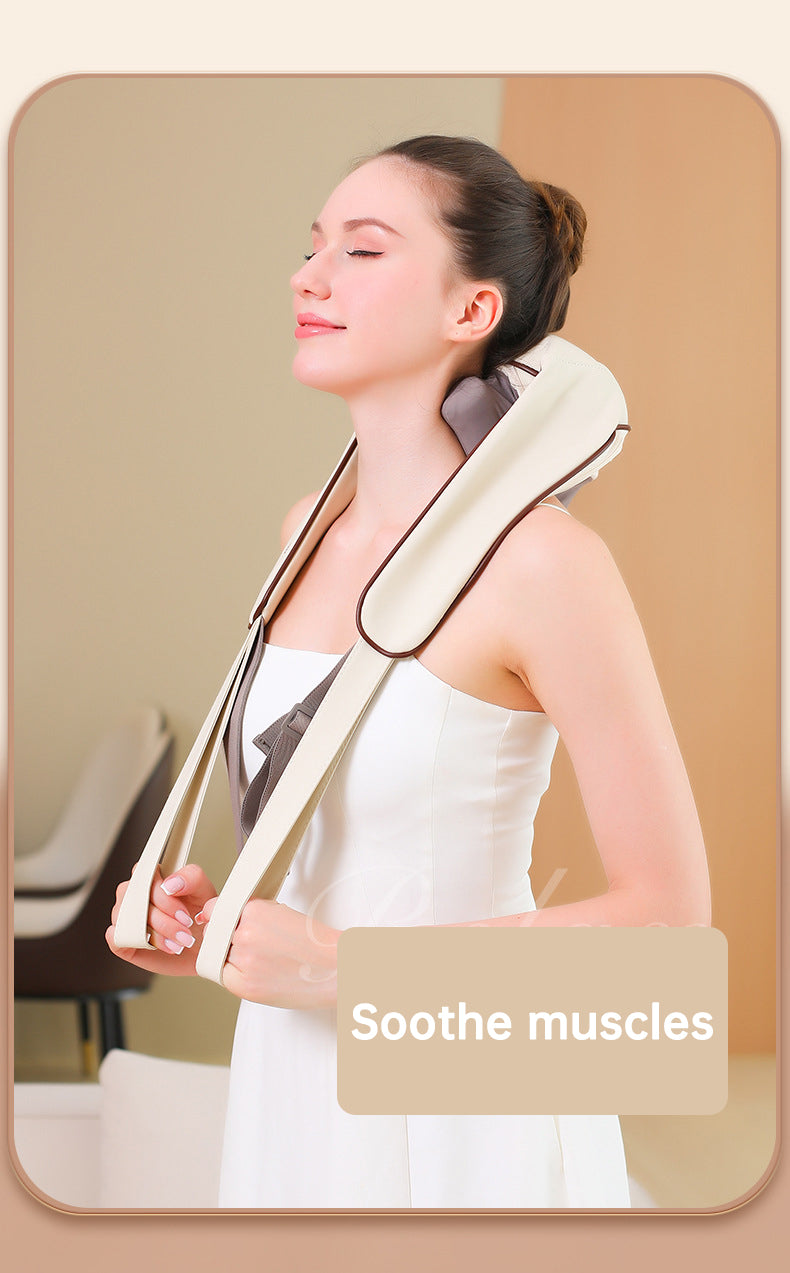 USB-C Heated Shiatsu Neck and Shoulder Massager