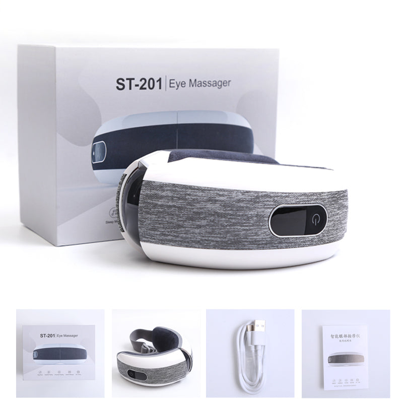 Bluetooth Heated Eye Massager Anti-Fatigue Care Device