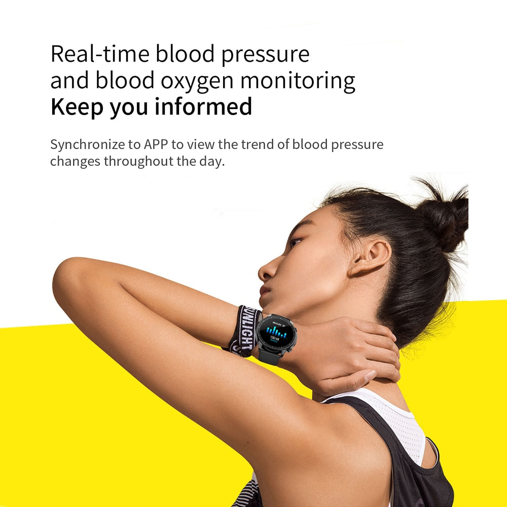 V23 Waterproof Full Touch Smart Fitness Watch