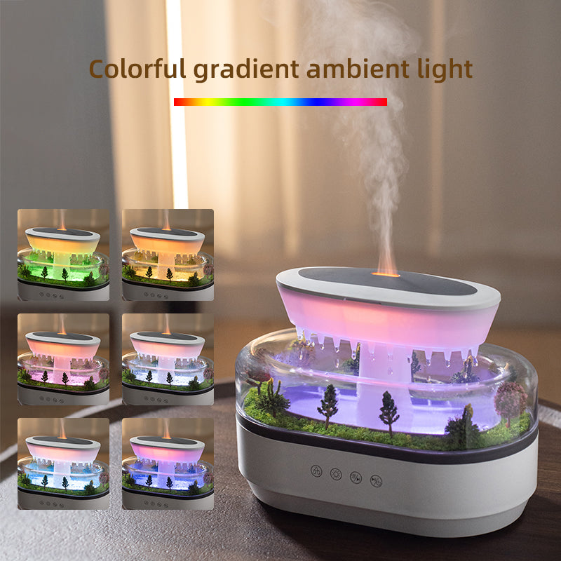 Smart Cool Mist Raindrop Aroma Air Humidifier Diffuser
