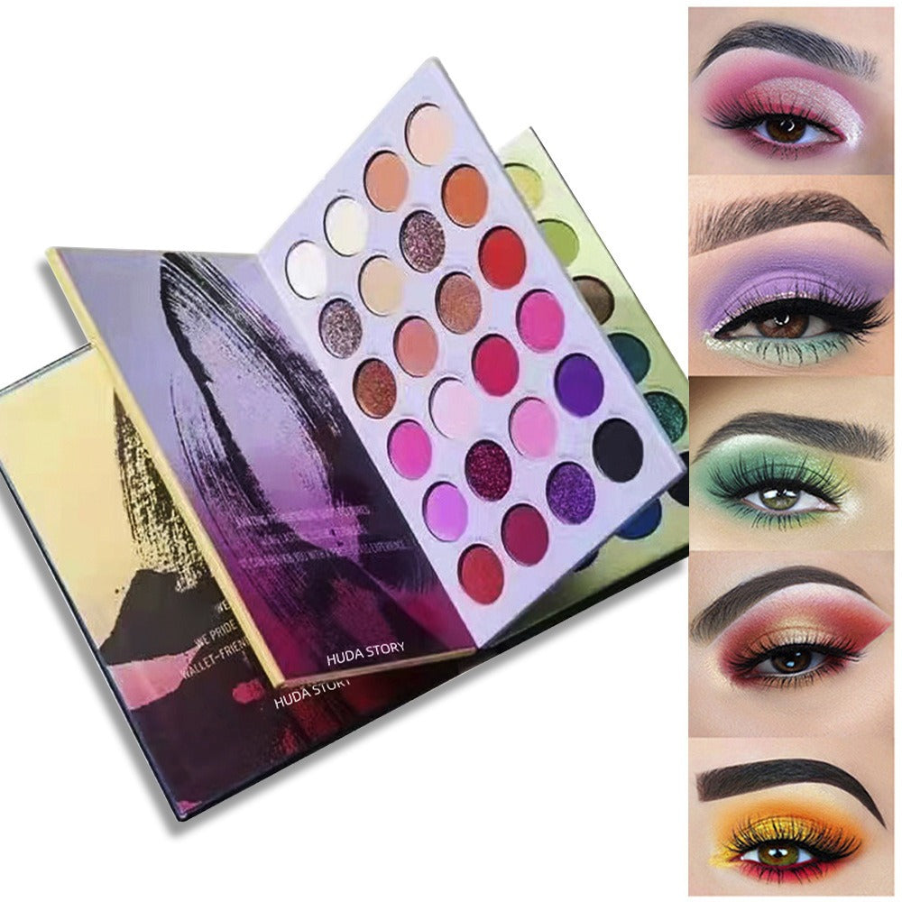 72 Colors Glitter Eyeshadow Makeup Palette Cosmetic Kit