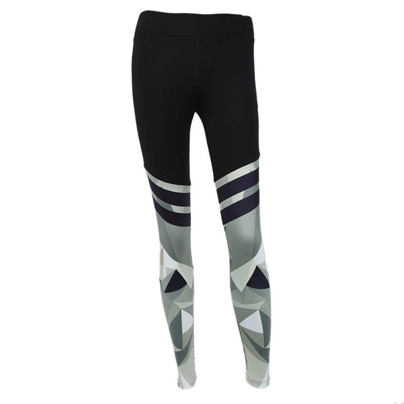 Women’s Harajuku Camouflage Push Up Fitness Leggings