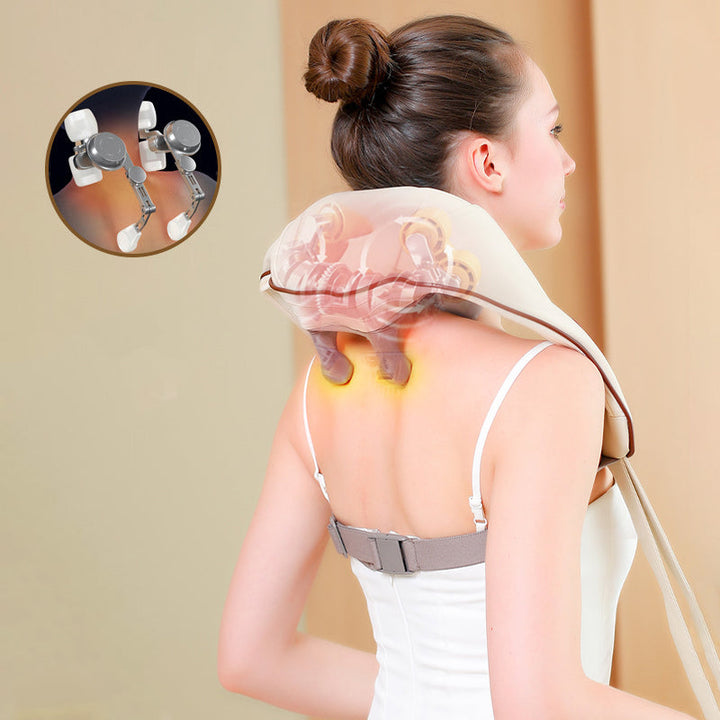 USB-C Heated Shiatsu Neck and Shoulder Massager