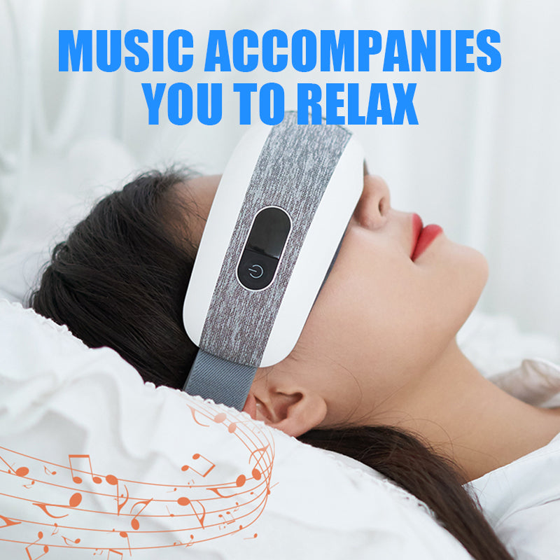 Bluetooth Heated Eye Massager Anti-Fatigue Care Device