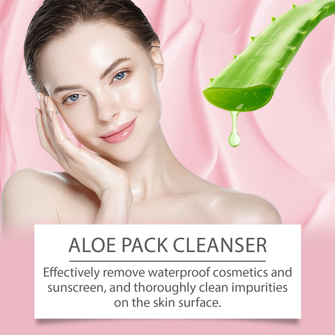 Aloe Soothing Facial Cleanser for Smooth and Clear Skin