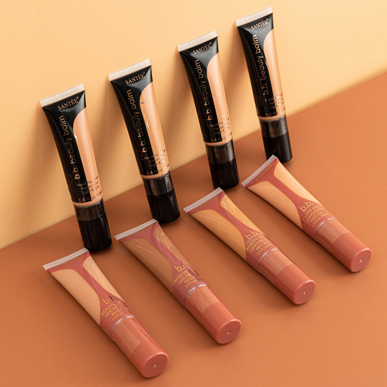 Long-Lasting Moisturizing Powder Concealer Foundation Makeup