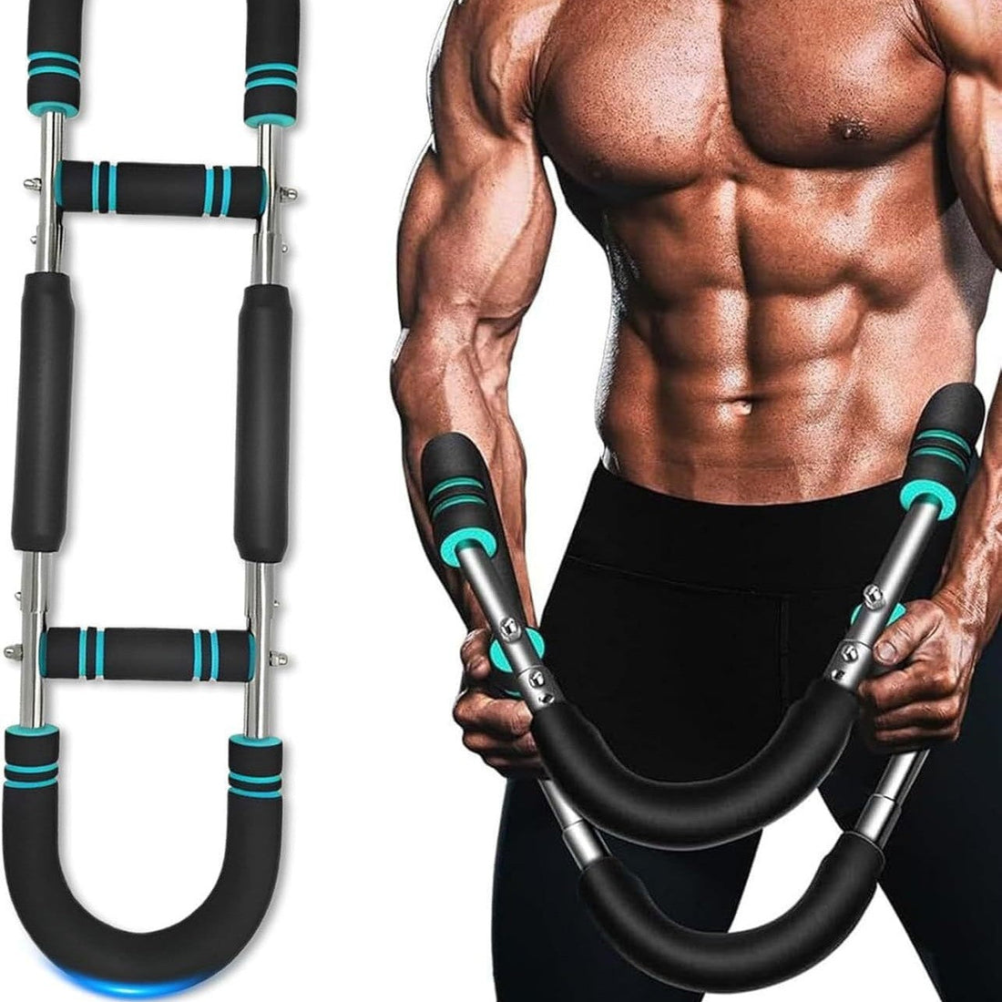 Adjustable Arm Strength Trainer U-Shaped Chest Fitness Equipment