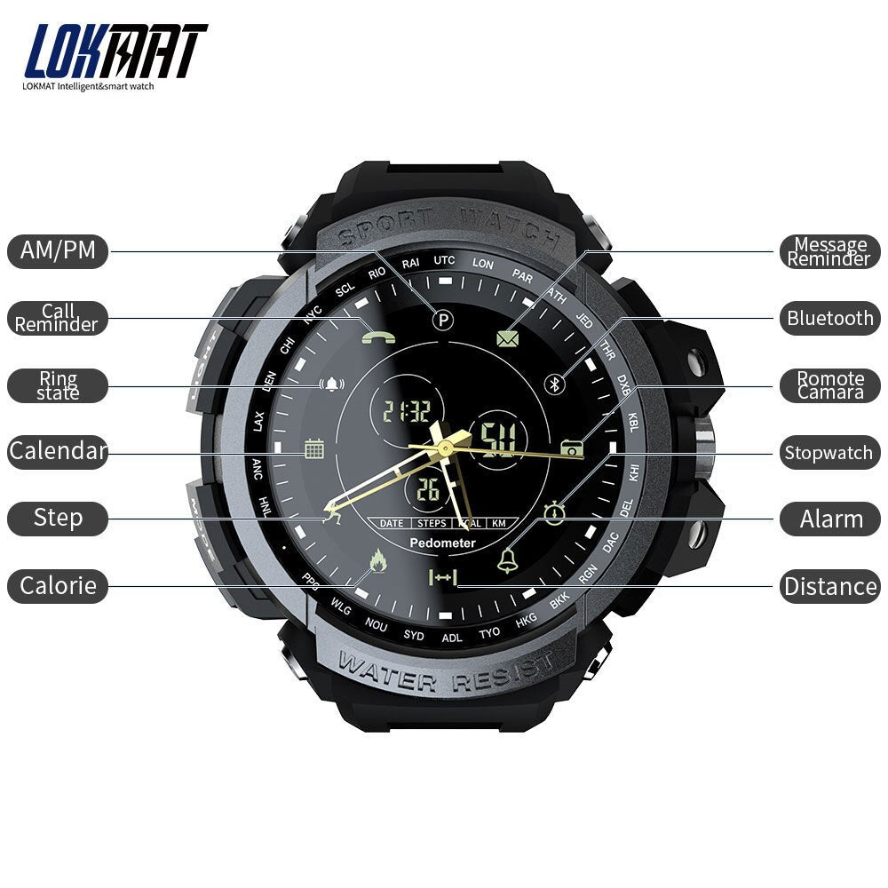 Waterproof Bluetooth Sports Smart Watch