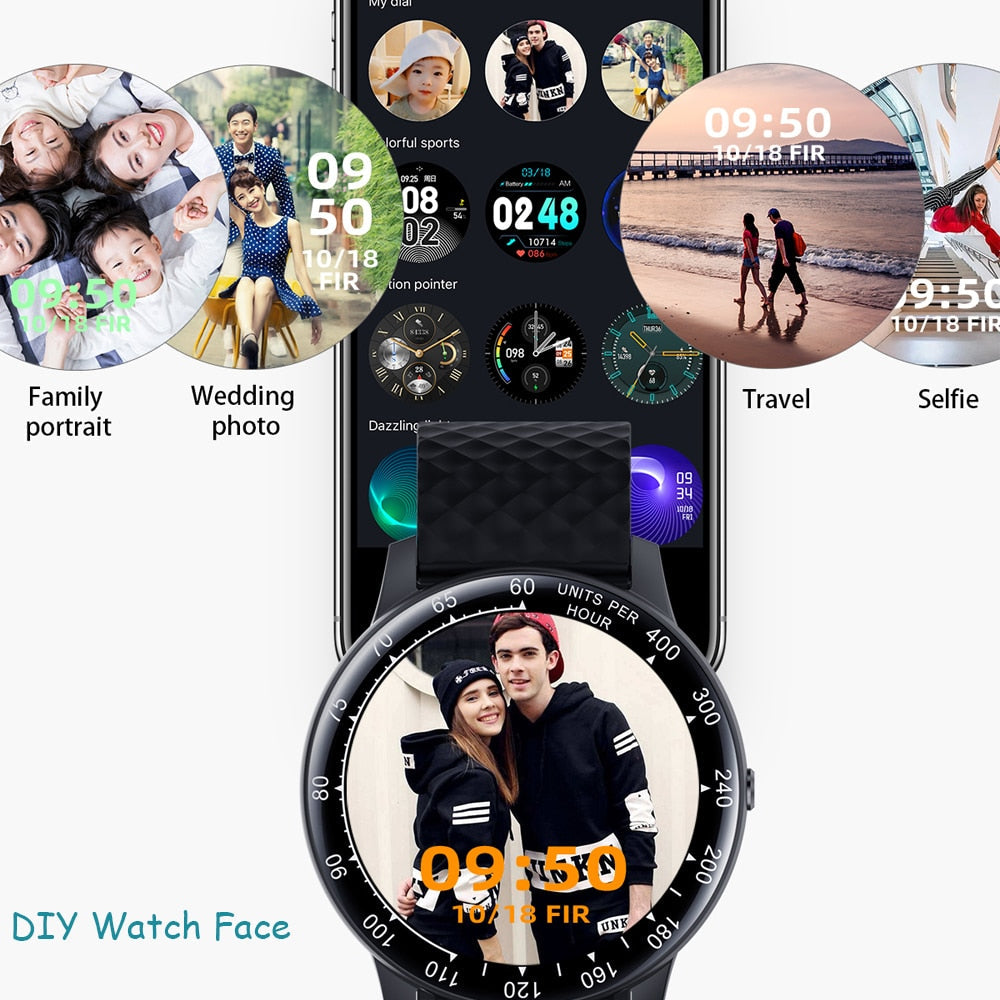 Fitness Smart Watch Heart Rate Blood Pressure Tracker
