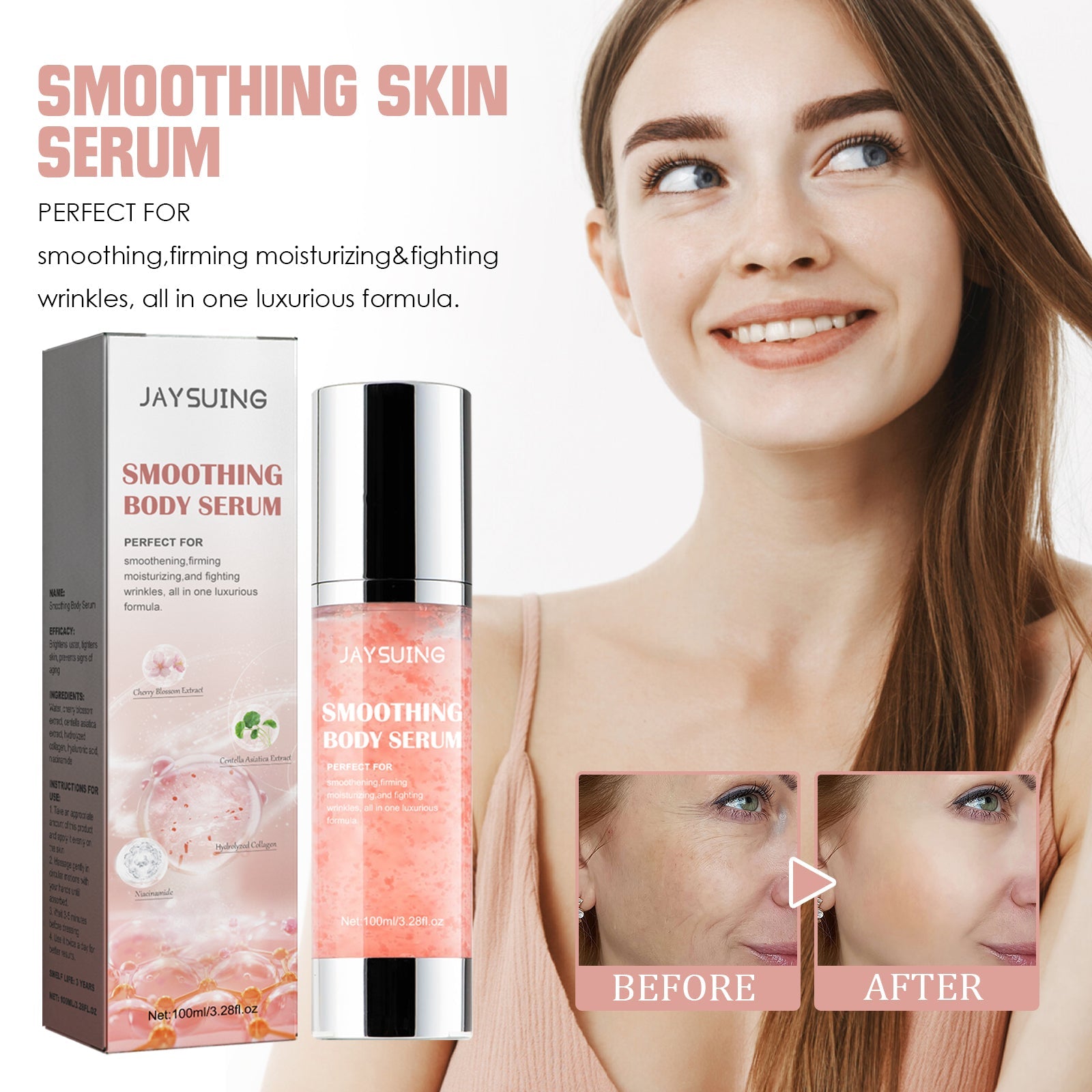 Smoothing Body Serum for Hydrated and Repaired Skin