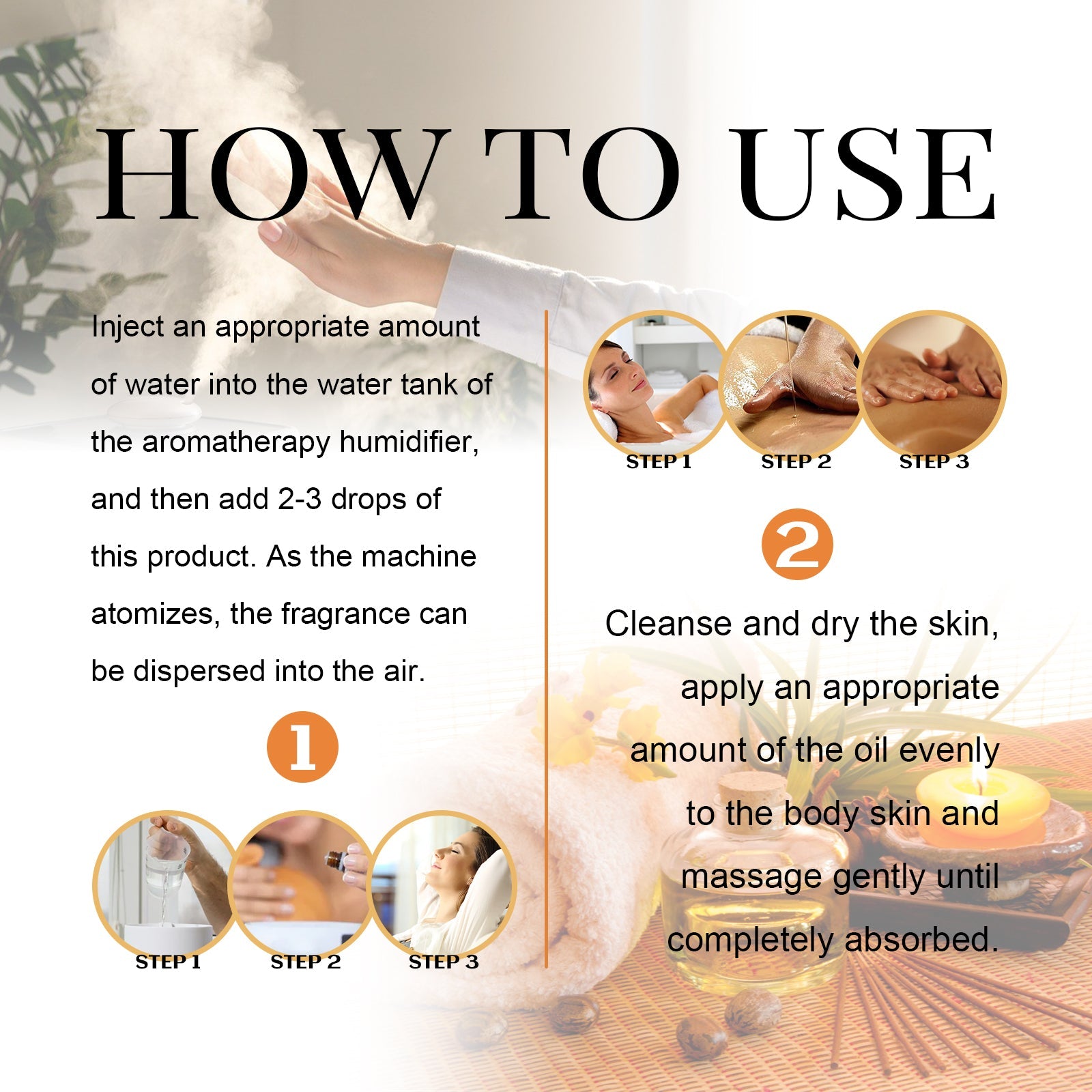 Hydrating Essential Oil Set for Relaxation and Skin Care