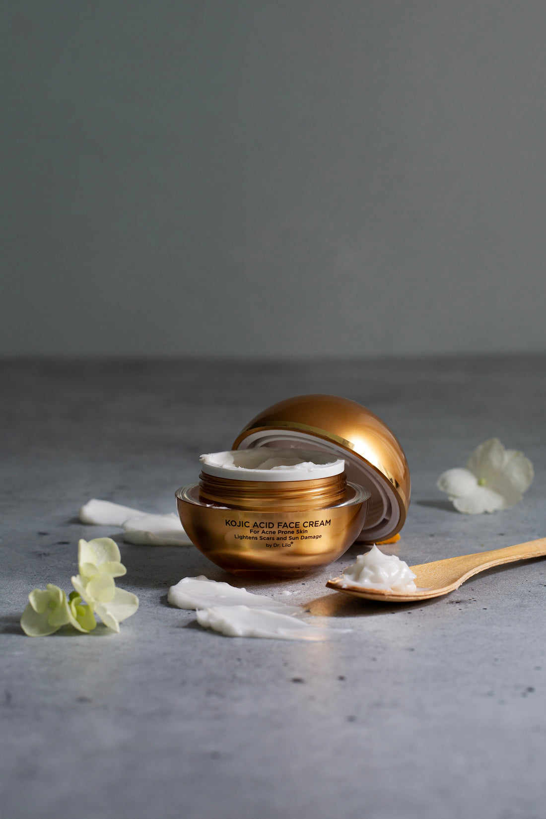 Kojic Acid Brightening Face Cream – Vegan, Gluten-Free & Acne-Prone Skin Friendly