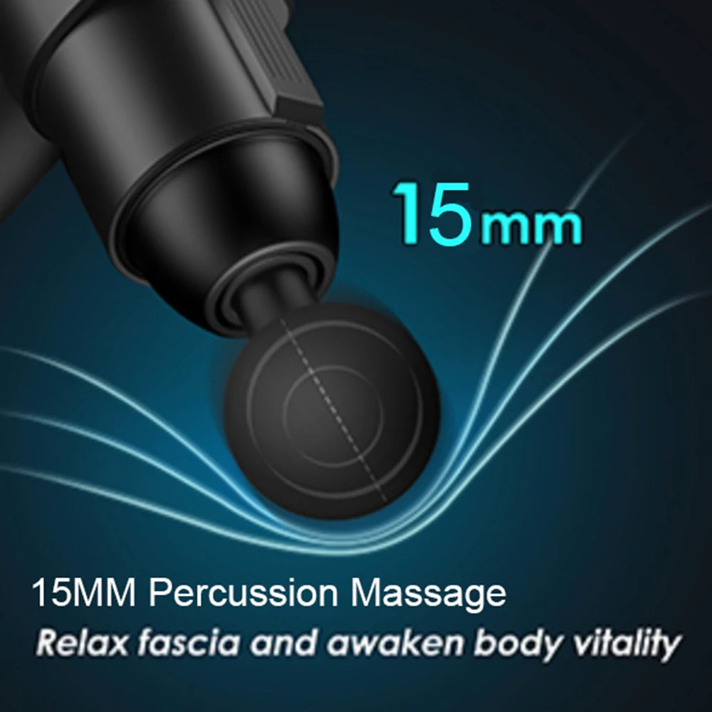 Mini LCD Deep Tissue Muscle Massage Gun Device
