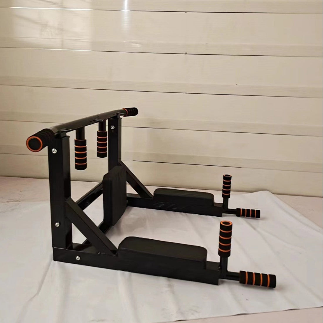 Wall-Mounted Sandbag Rack Pull-Up Parallel Fitness Equipment
