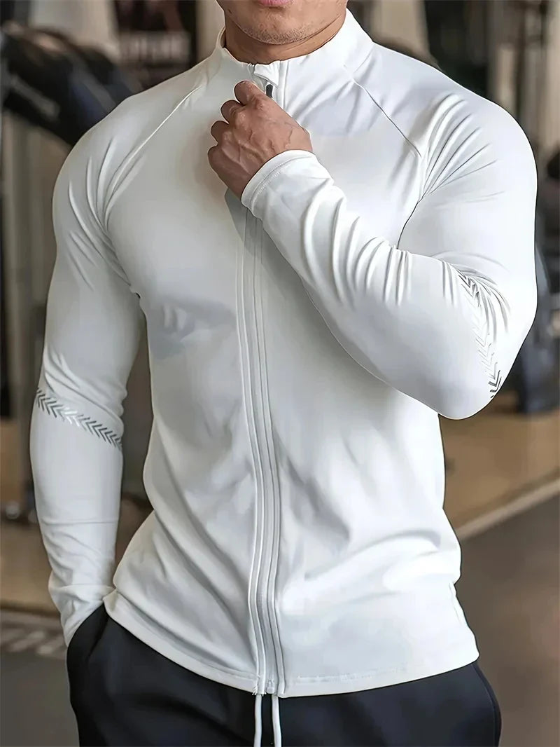 Men’s Quick Dry Compression Sports Fitness Jacket
