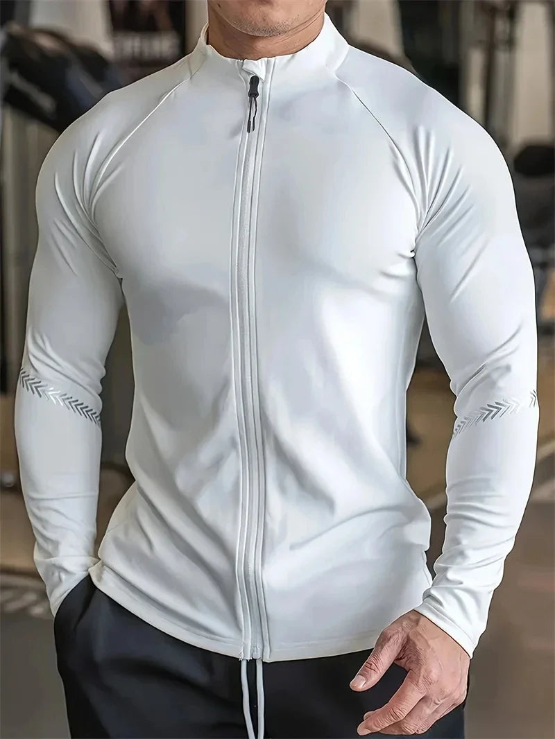 Men’s Quick Dry Compression Sports Fitness Jacket