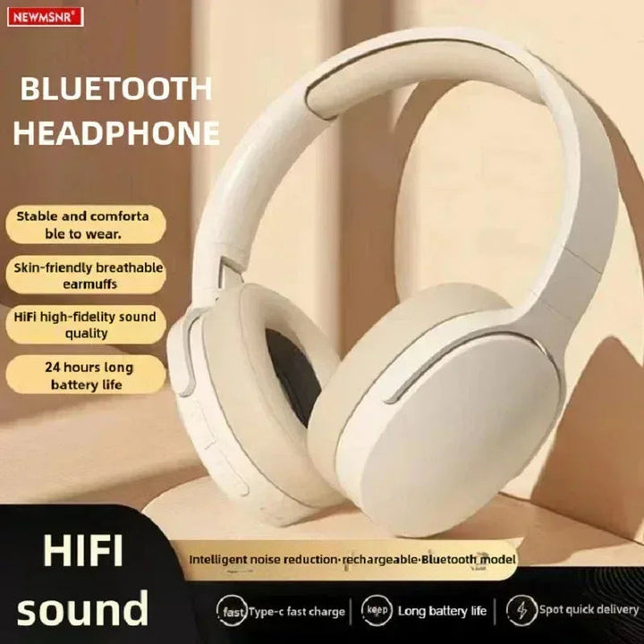 Wireless Bluetooth 5.3 HiFi Stereo Over-Ear Headphones