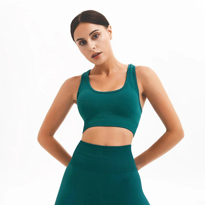 Women’s Padded Sports Bra Fitness Tank Top