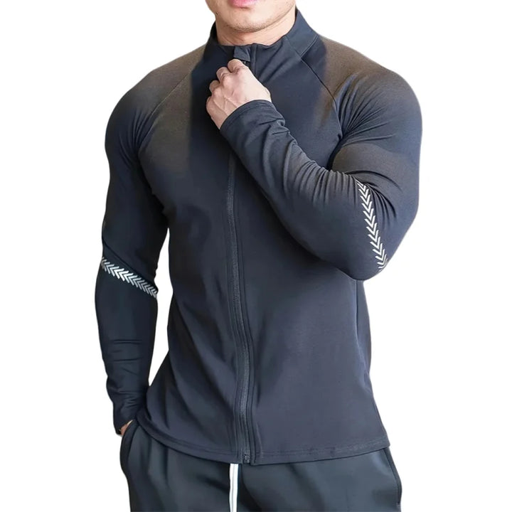 Men’s Quick Dry Compression Sports Fitness Jacket