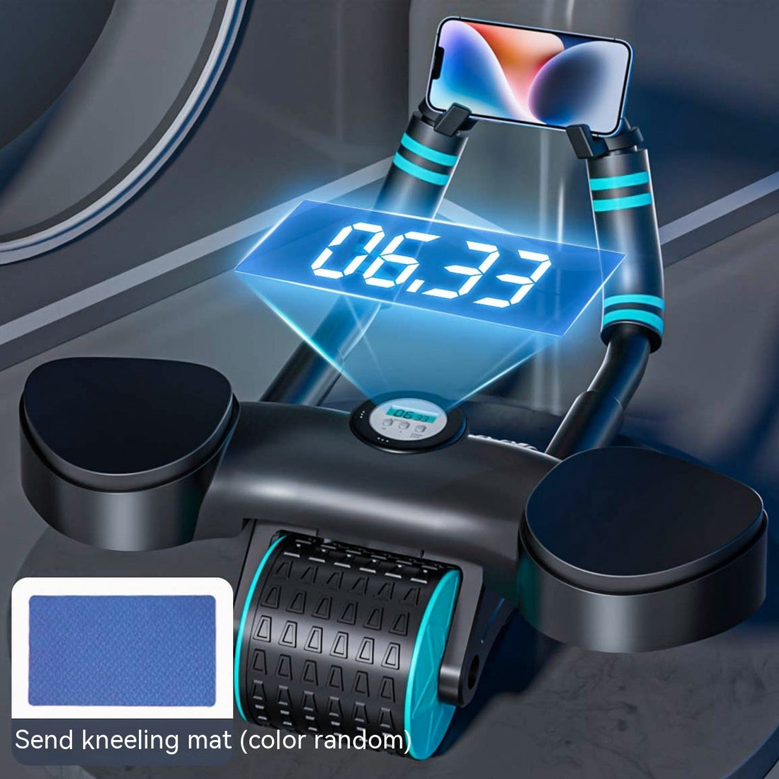 Automatic Rebound Abdominal Wheel Fitness Training Equipment